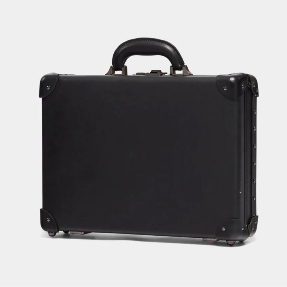 Steamline NEW Black Leather LUXURY Briefcase